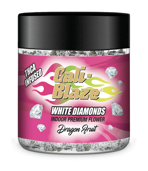 Cali-Blaze | White Diamond Frosted Flower - 3.5g - Dragonfruit
