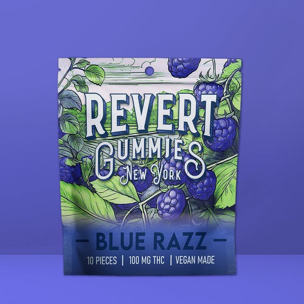 Product Revert - Blue Razz - 100mg - Gummy