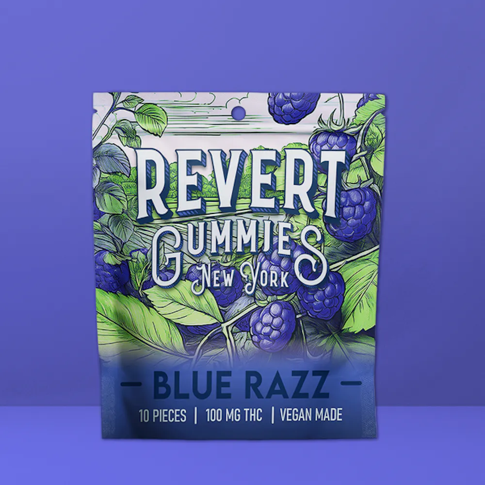 Product Revert - Blue Razz - 100mg - Gummy
