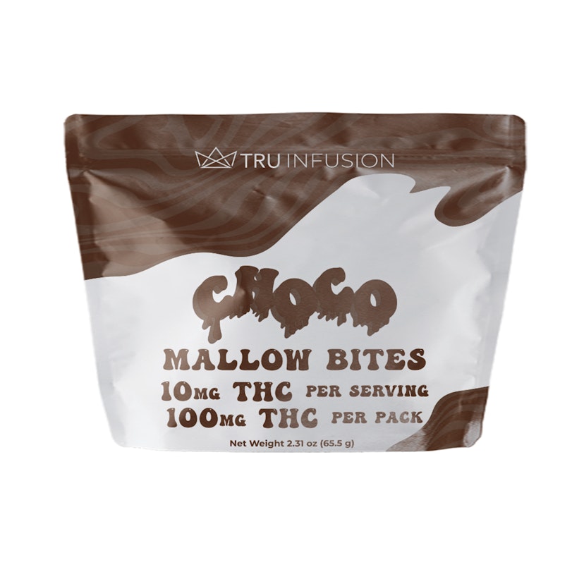 Tru Infusion Edibles: Choco Mallow Bites Night 100mg