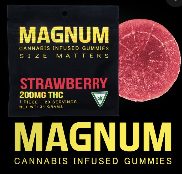 Product: Magnum | Gummies - 200mg - Strawberry