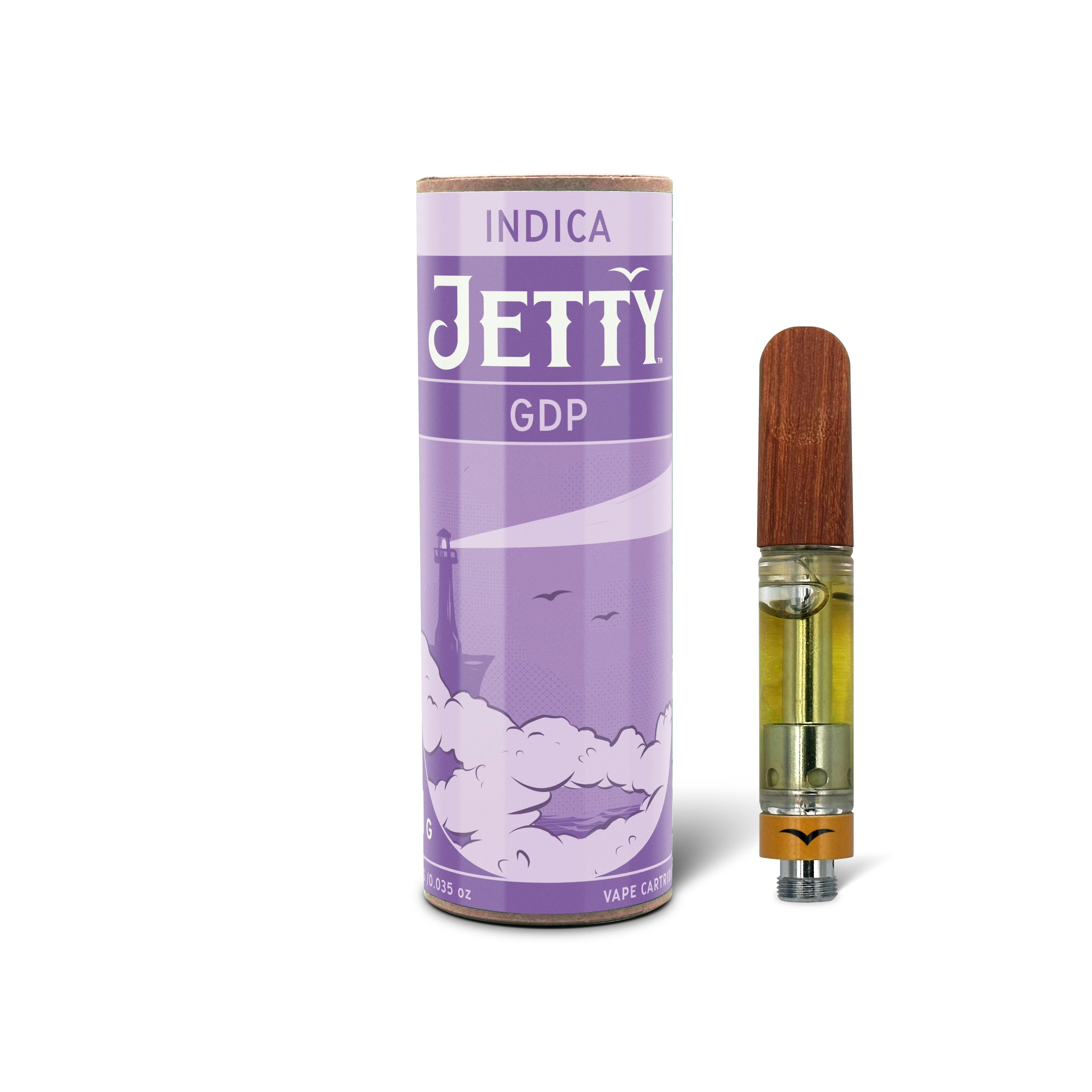 Jetty High THC Vape Cartridge 0.5g GDP