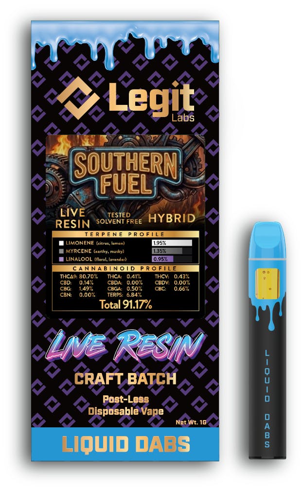 legit labs disposable vape Legit Labs | | Live Resin | Southern Fuel | 1g Option:Energy Drink 20mg MTL Kits Lost Geek THC Pulse