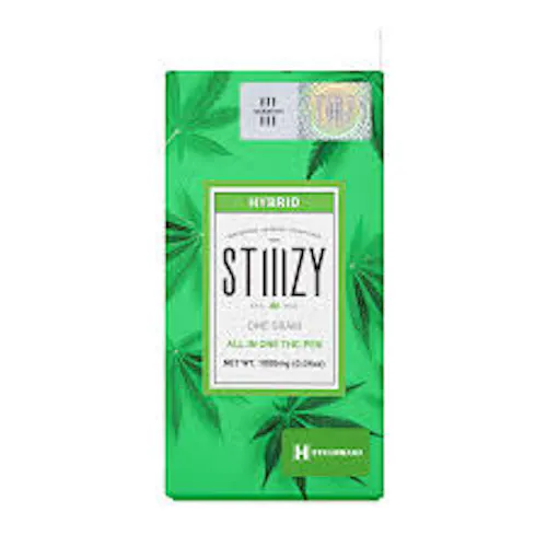 Stiiizy –  AIO Vape – Strawnana – 1g – Hybrid-1