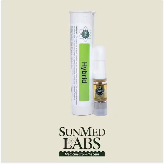 SunMed Distillate Vape Cartridge - Orange Apricot