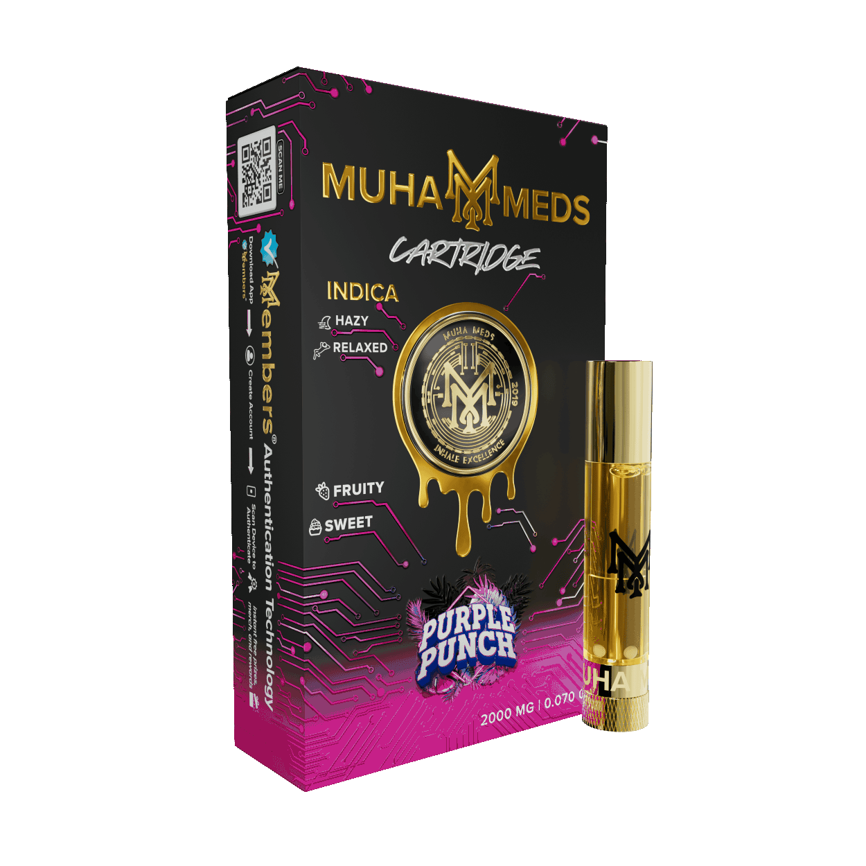 Muha Meds | Vape Cart - 2g - Purple Punch