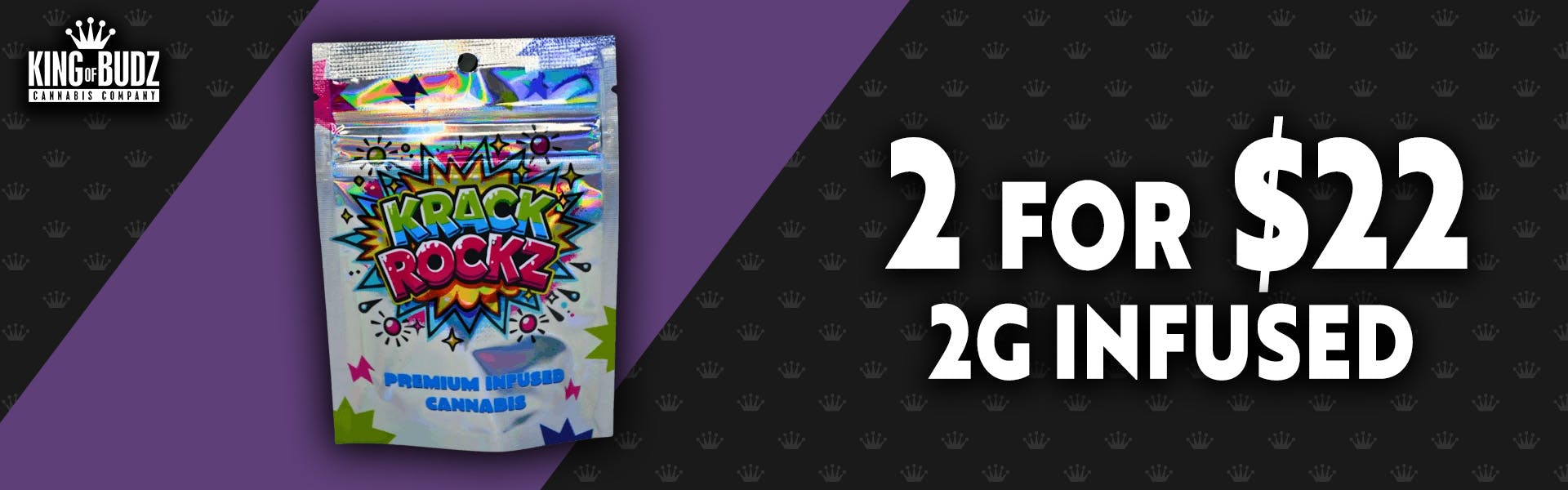 Krack Rockz 2g 2/$22