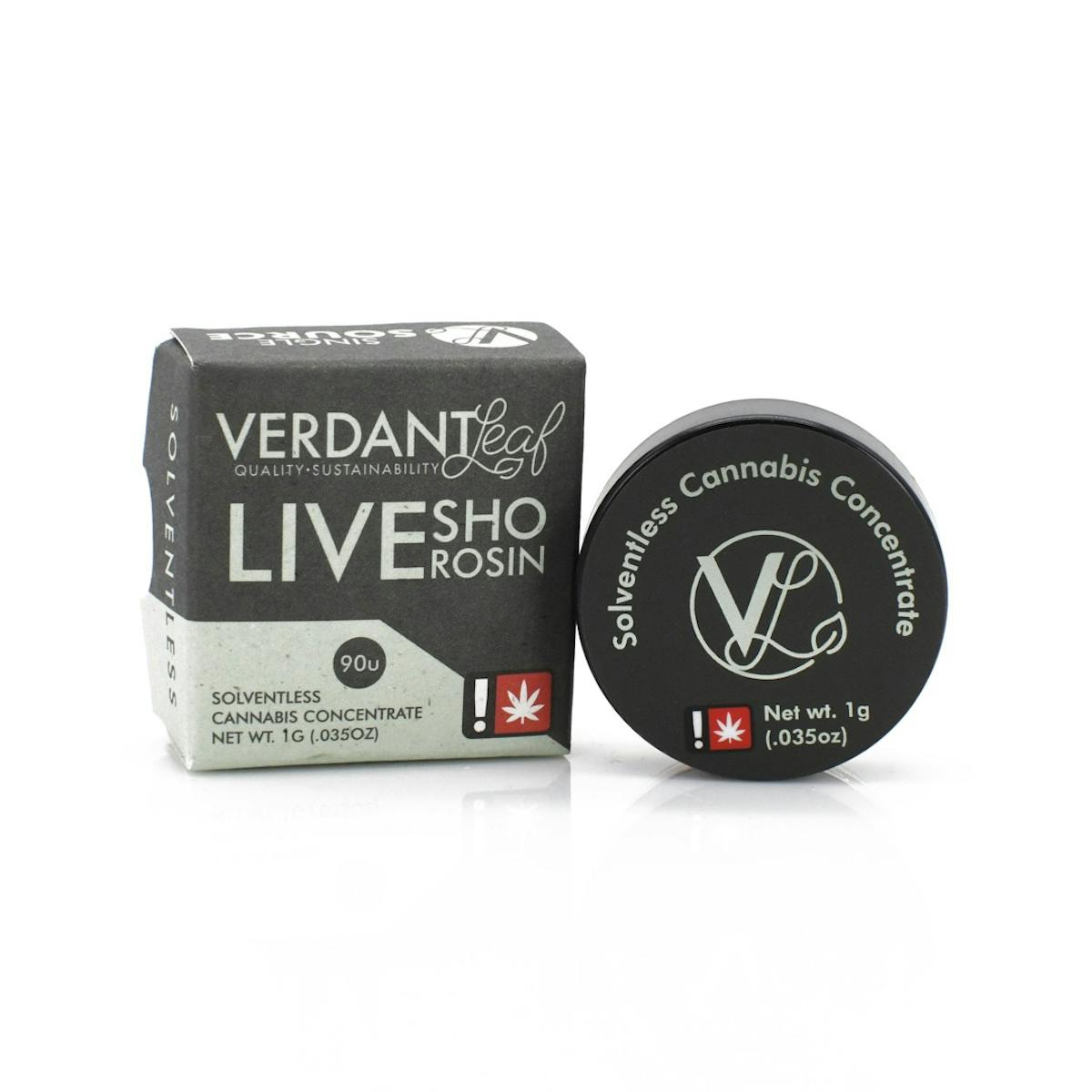 Photo of Verdant Leaf 1g STRAWBERRY GANACHE Cold Cured Live Rosin Badder