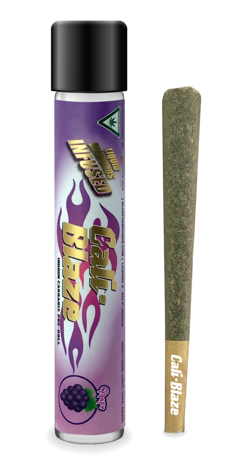 Cali-Blaze - 1.2g Infused Preroll - Grape