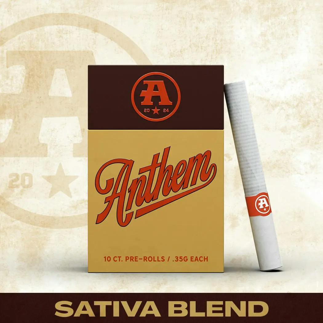 Anthem-Sativa Blend-10 Pk-Pre Rolls-0