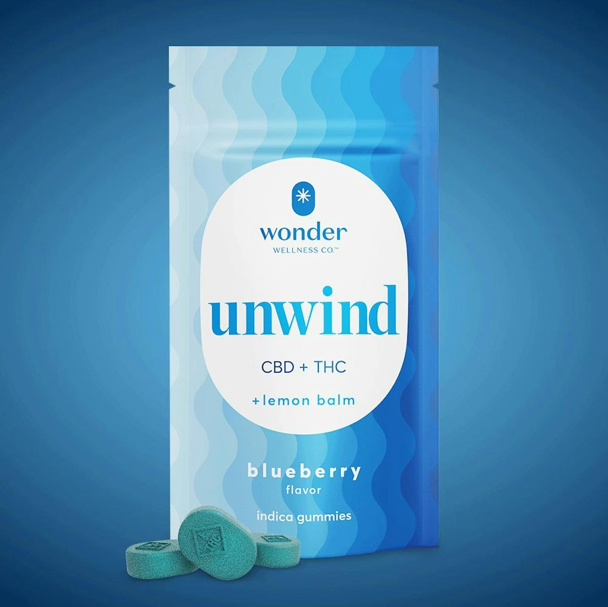 Photo of Unwind 2:1 Blueberry Gummies w/ CBD