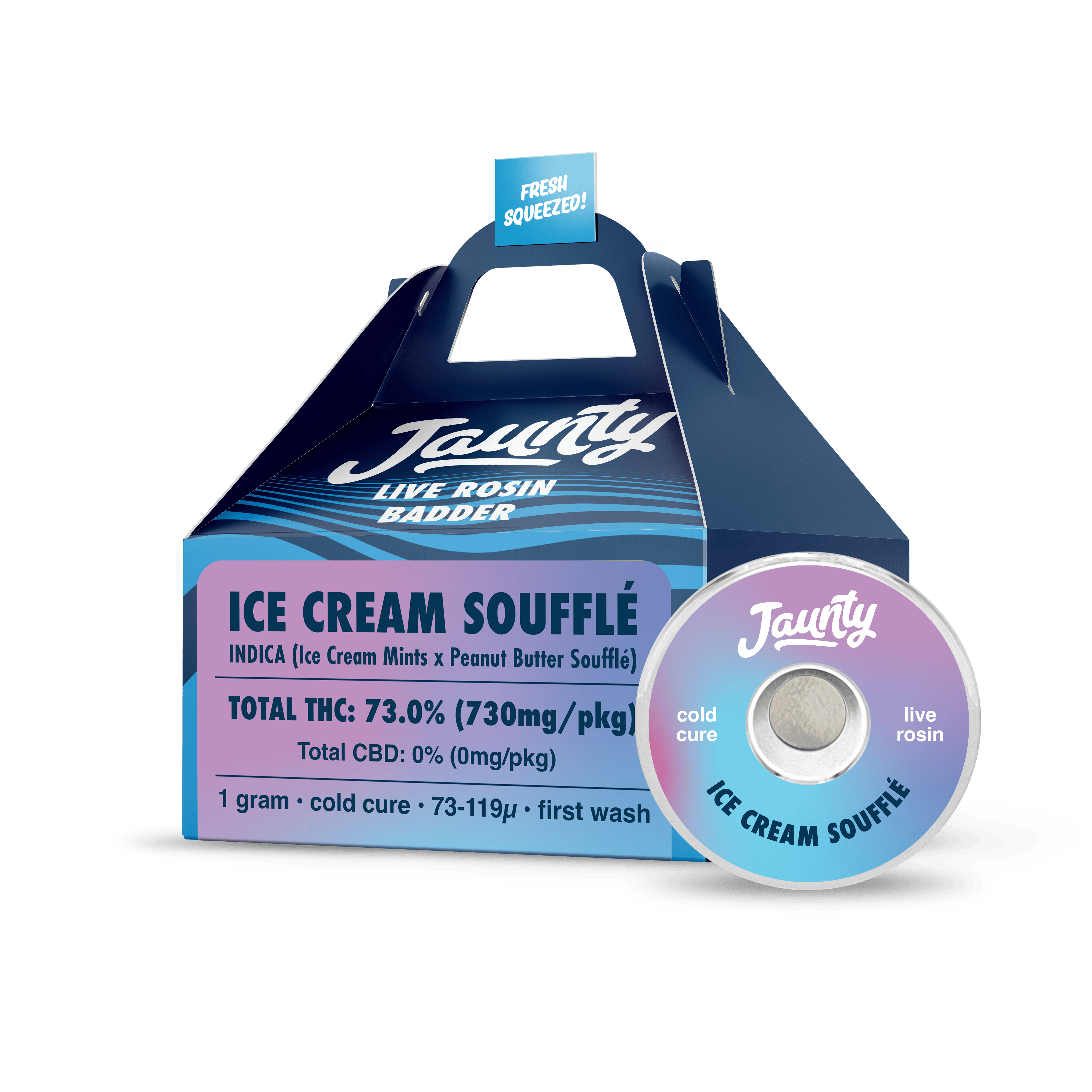 Jaunty Ice Cream Souffle Live Rosin Cold Cure Badder