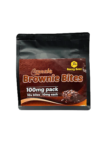 Beezy Beez Brownie Bites 10pk 100mg Edibles