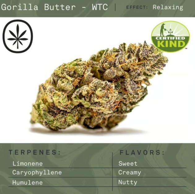 Product: Apothecare | Certified Organic Gorilla Butter White Truffle Cut | 3.5g