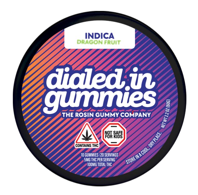 Product Dragon Fruit - Rosin Gummies - 100MG