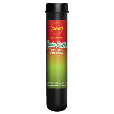 Dragonfly - 1.25g Infused Preroll - Apple Fritter - PRE_ROLLS by Dragonfly at King of Budz