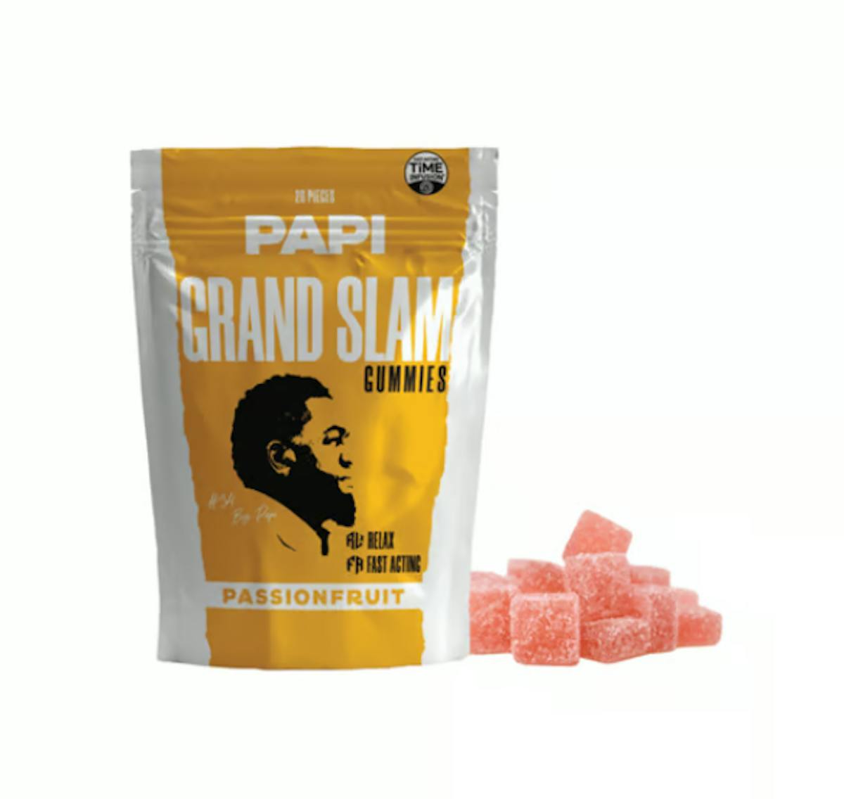 Photo of Papi Passionfruit (1:1 THC:CBN) Fast Acting Rosin Gummies