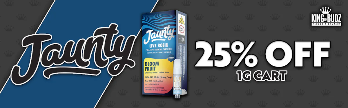Jaunty - 1g Cart 25 Percent OFF
