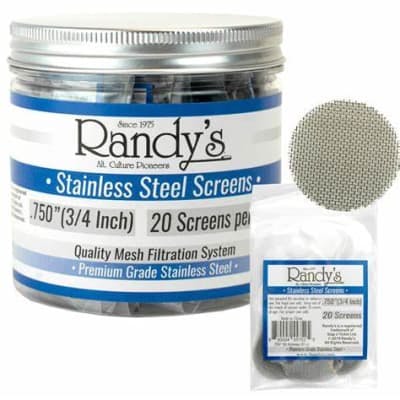 Randy's, Screens - Stainless Steel 20 pack