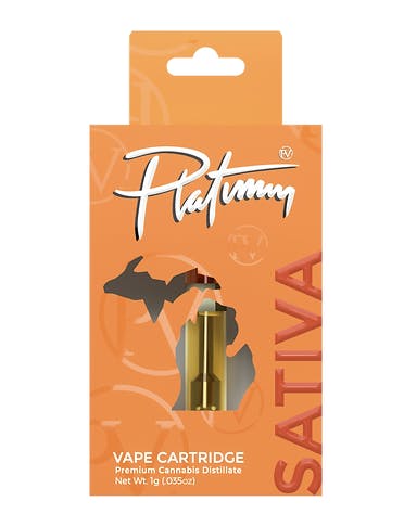 Product: Platinum Vape | Vape Cart - 1g - Rising Tide (Sativa)