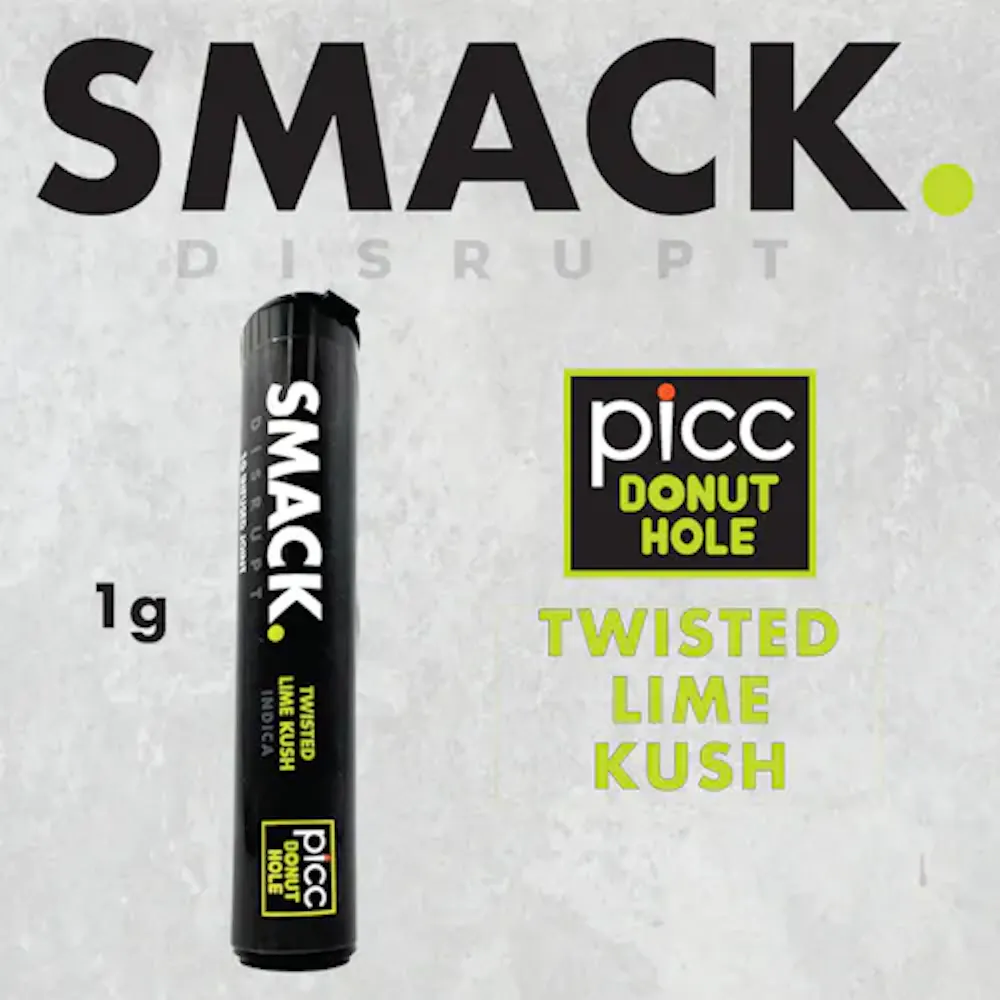 Product Smack - Twisted Lime Kush - 1g - Infused Preroll