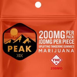 Dixie DIXIE | PEAK | TANGERINE | 200MG THC | SATIVA — EDIBLES