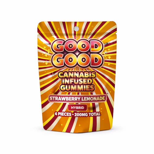 Good Good - 200mg Gummies - Strawberry Lemonade
