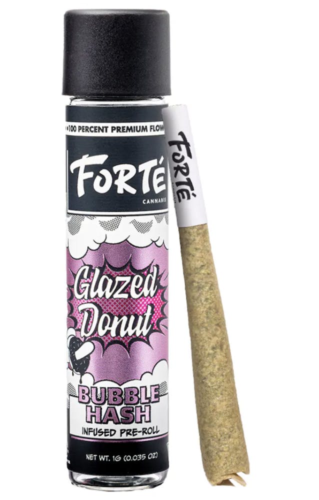 Product: Forte | Glazed Donut - Bubble Hash Infused Pre-Roll
