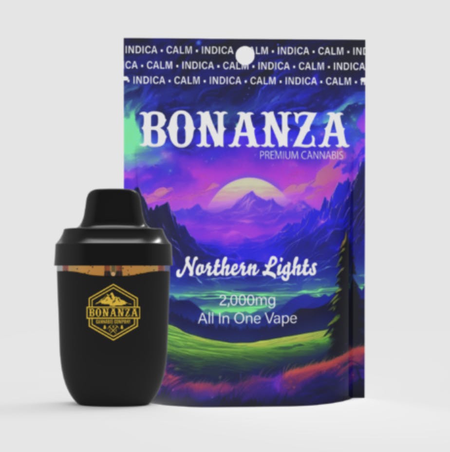 Bonanza- 2g Northern Lights AIO Vape- Indica