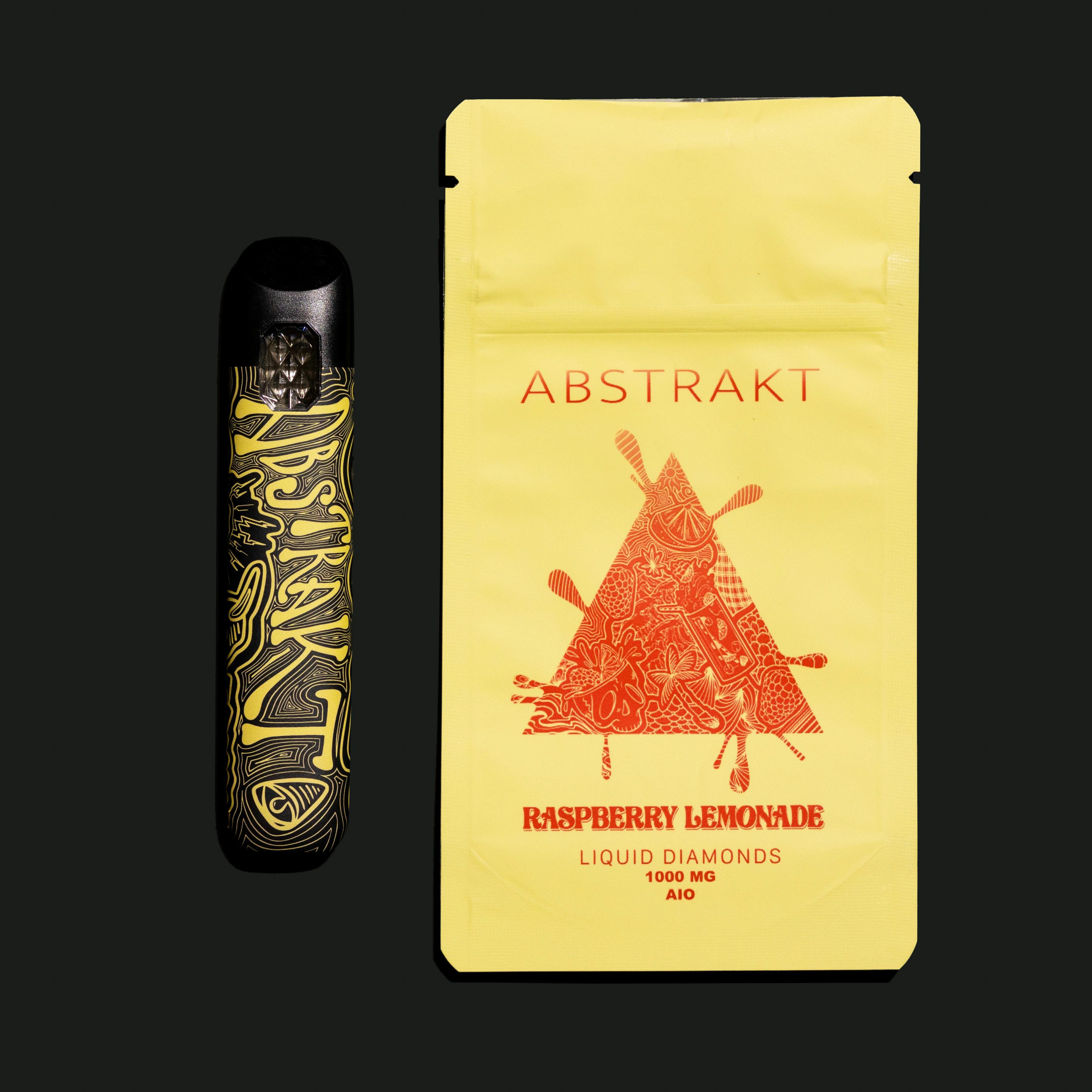 Abstrakt 1g Diamonds Disposable - Raspberry Lemonade