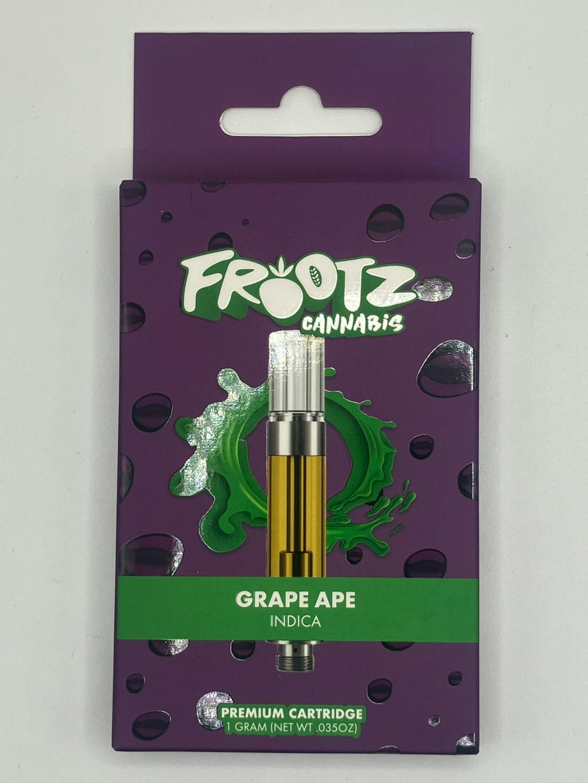 Product: Frootz | Vape Cart - 1g - Grape Ape