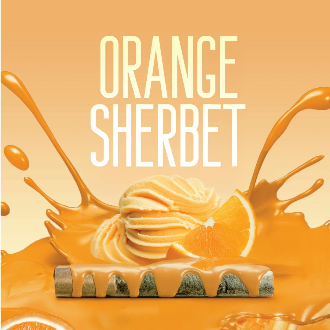 Product: Grasshopper Farms | Orange Sherbet | Infused Pre-roll Indica