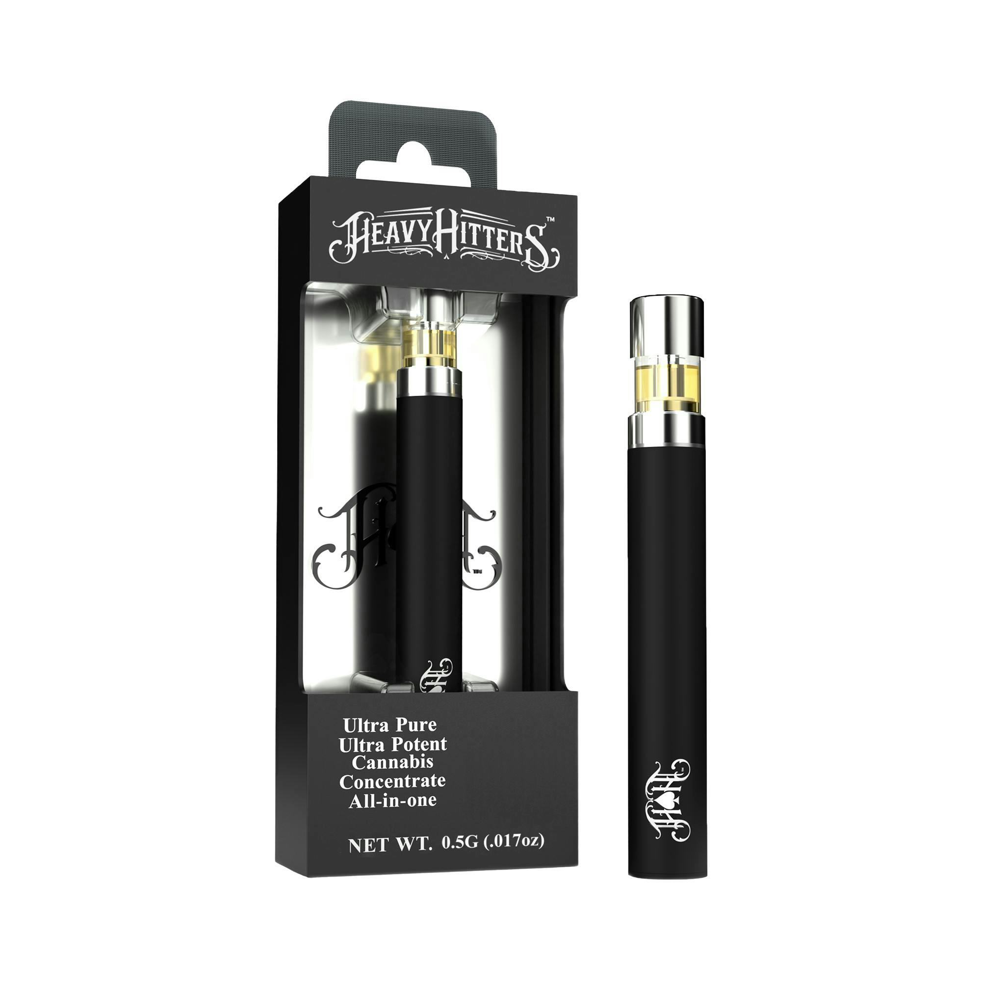 Heavy Hitters AIO Vape | 0.5g | Pineapple Express-1