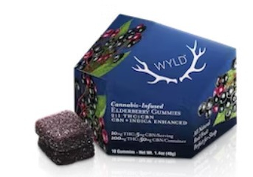 WYLD Elderberry 2:1 THC/CBN Gummies 100mg