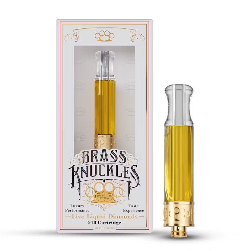 Brass Knuckles | Maui Wowie | Live Liquid Diamond | 510 Cart | 1g
