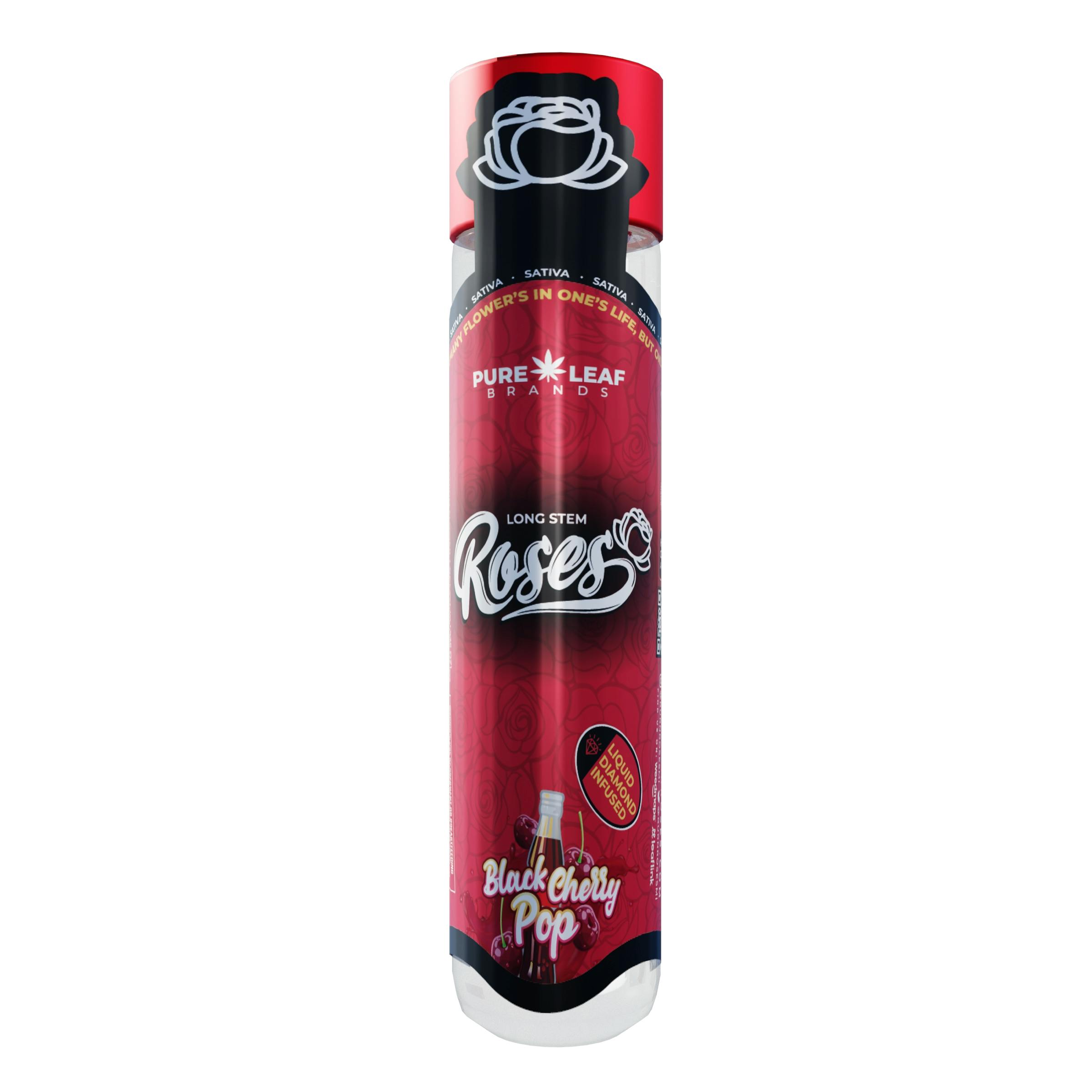 まとめ割有　REVEL Power Rose Booster Buy Roses Black Cherry Pop 6x .6g Infused Prerolls By Roses Online