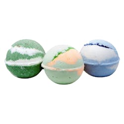 CBD Bath Bomb Triple Pack (Lavender Fields Evergreen Fores) - 3pack