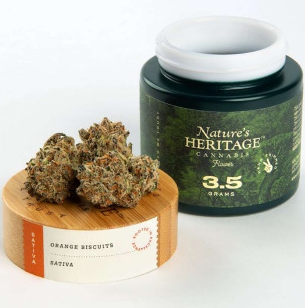 Product GGG Nature's Heritage Flower - Orange Biscuits 3.5g