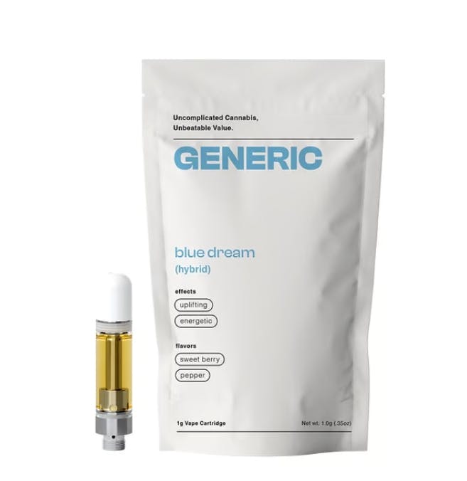 Product CoC Generic Cartridge - Blue Dream 1g