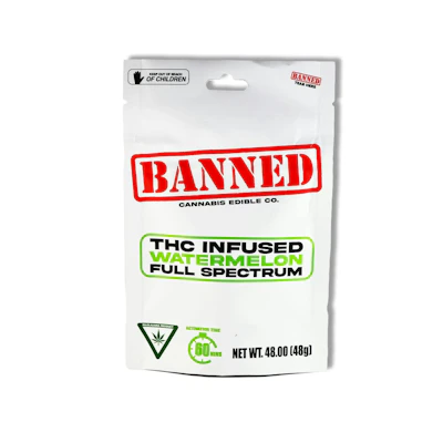 Banned - 200mg Gummies - Watermelon