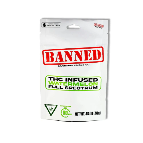 Banned - 200mg Gummies - Watermelon