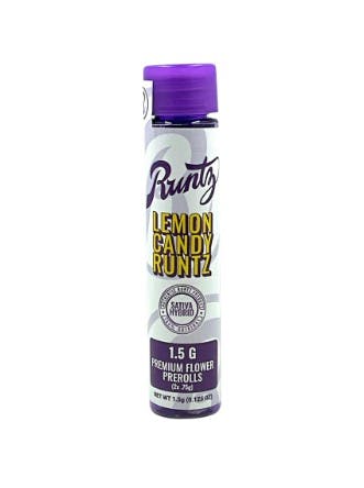 Runtz | Lemon Candy Runtz | Pre-Roll 2 Pack | 1.5g