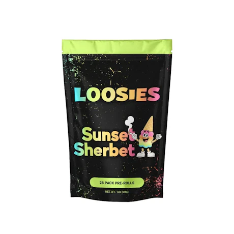 Loosies - 28-Pack 1g Prerolls - Sunset Sherbet - product image at King of Budz