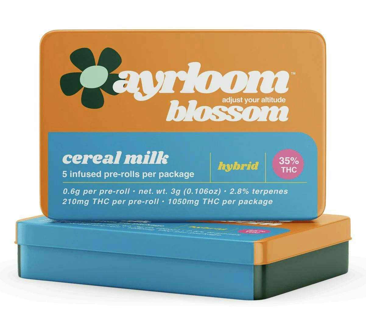 Ayrloom | Cereal Milk Infused Pre-Roll | 5 Pack | 3g-1