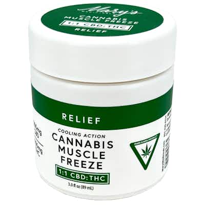 Product: Mary's Medicinals | Muscle Freeze 1:1 THC:CBD | 1000mg:1000mg