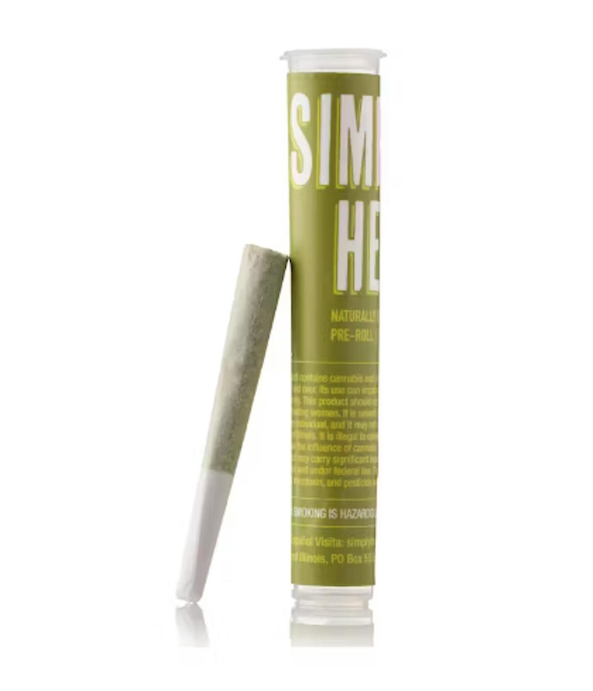Photo of Simply Herb Sour 91 Preroll