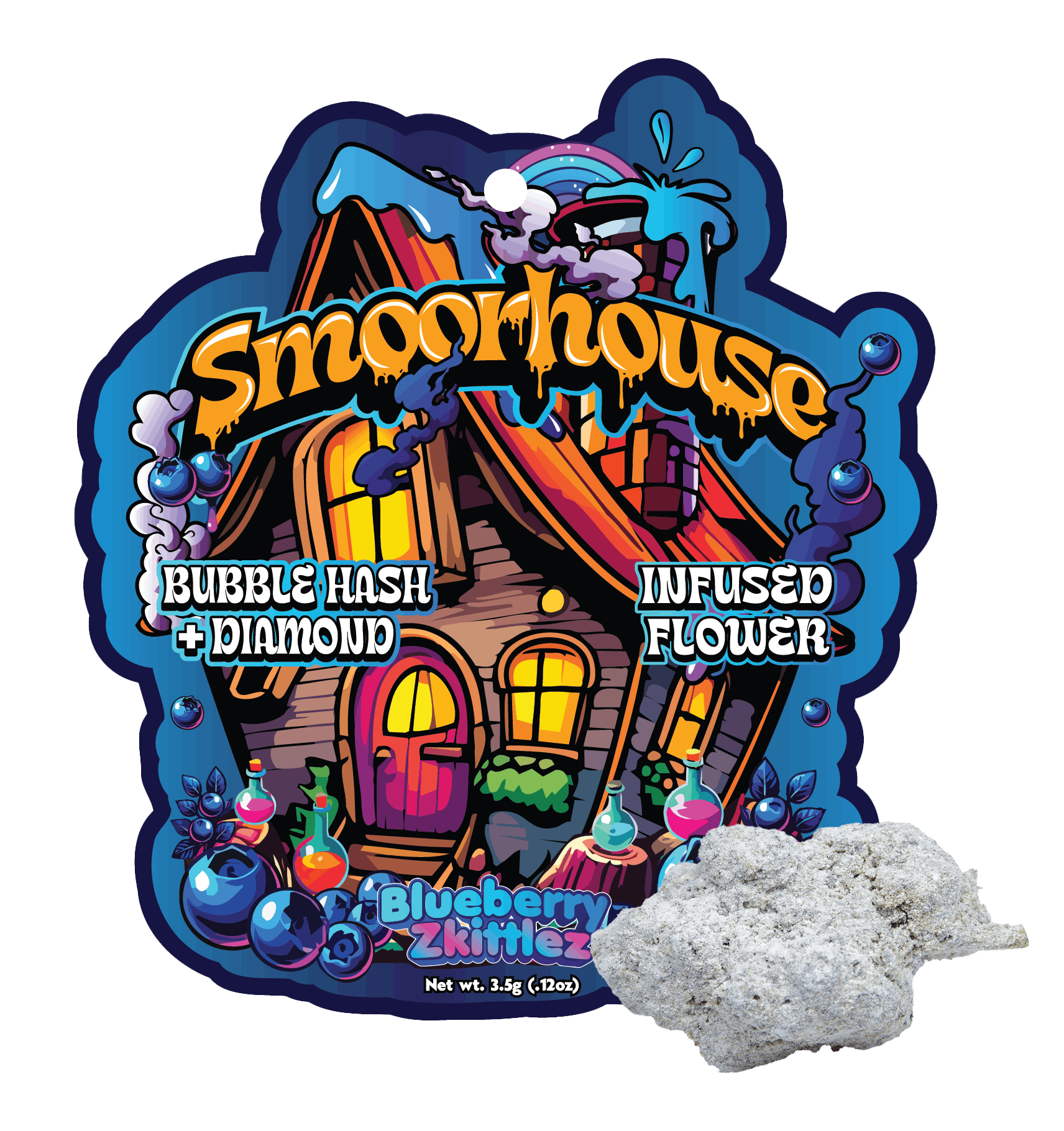 Smoorhouse - 3.5g Infused Prepack - Blue Zkittles