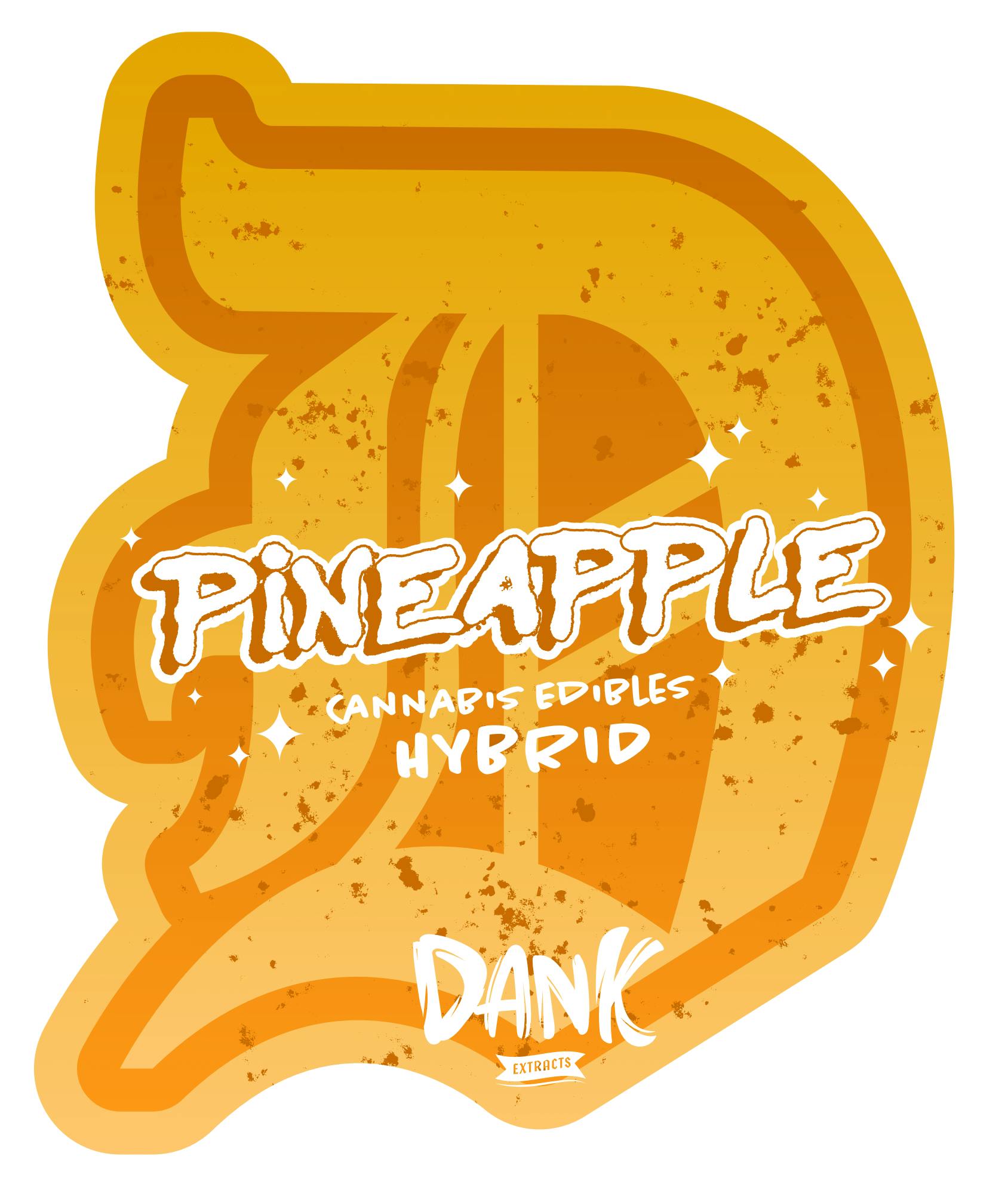 Dank Extracts - 200mg Gummies - Pineapple