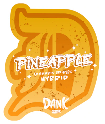 Dank Extracts - 200mg Gummies - Pineapple
