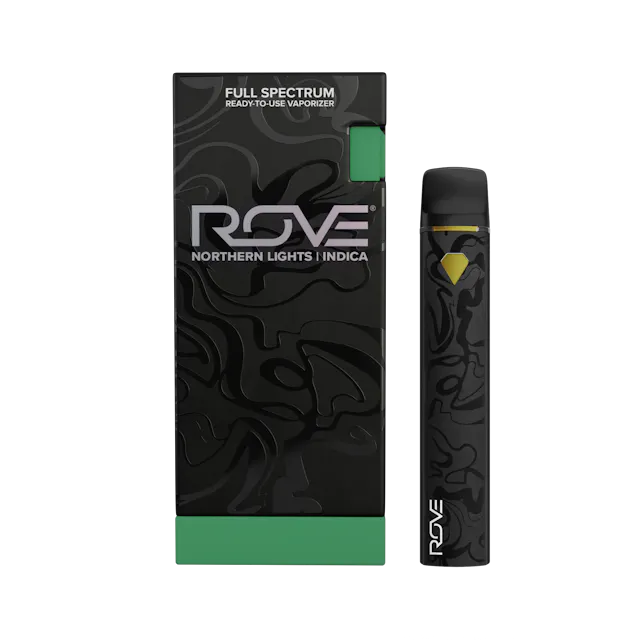 Rove Northern Lights | Melted Diamond Live Resin Vaporizer | 1.0g (Ready-To-Use)